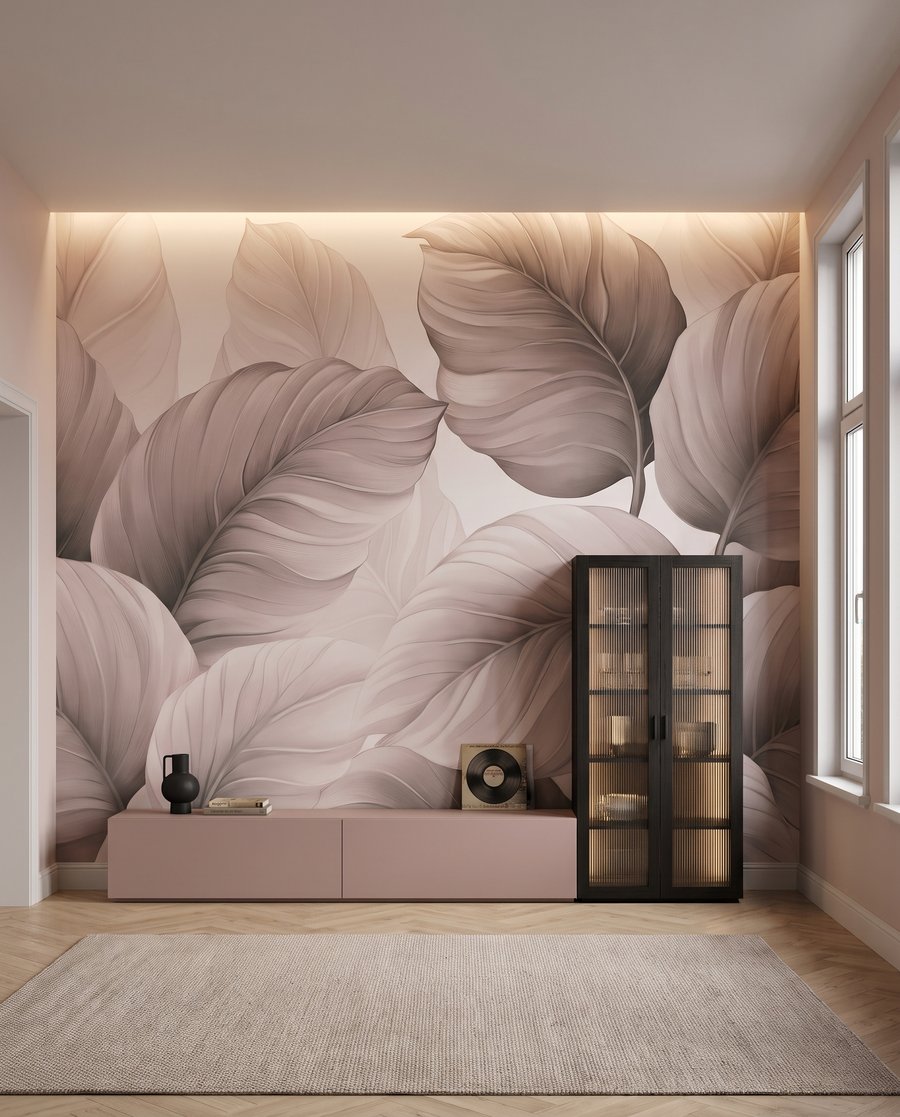 Blätter in sanftem Schatten — Interieur 1