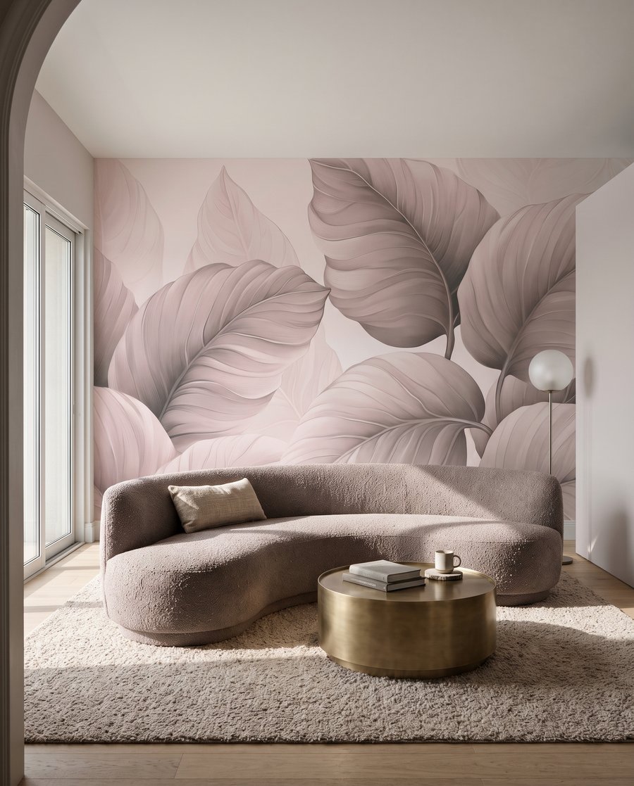 Blätter in sanftem Schatten — Interieur 2