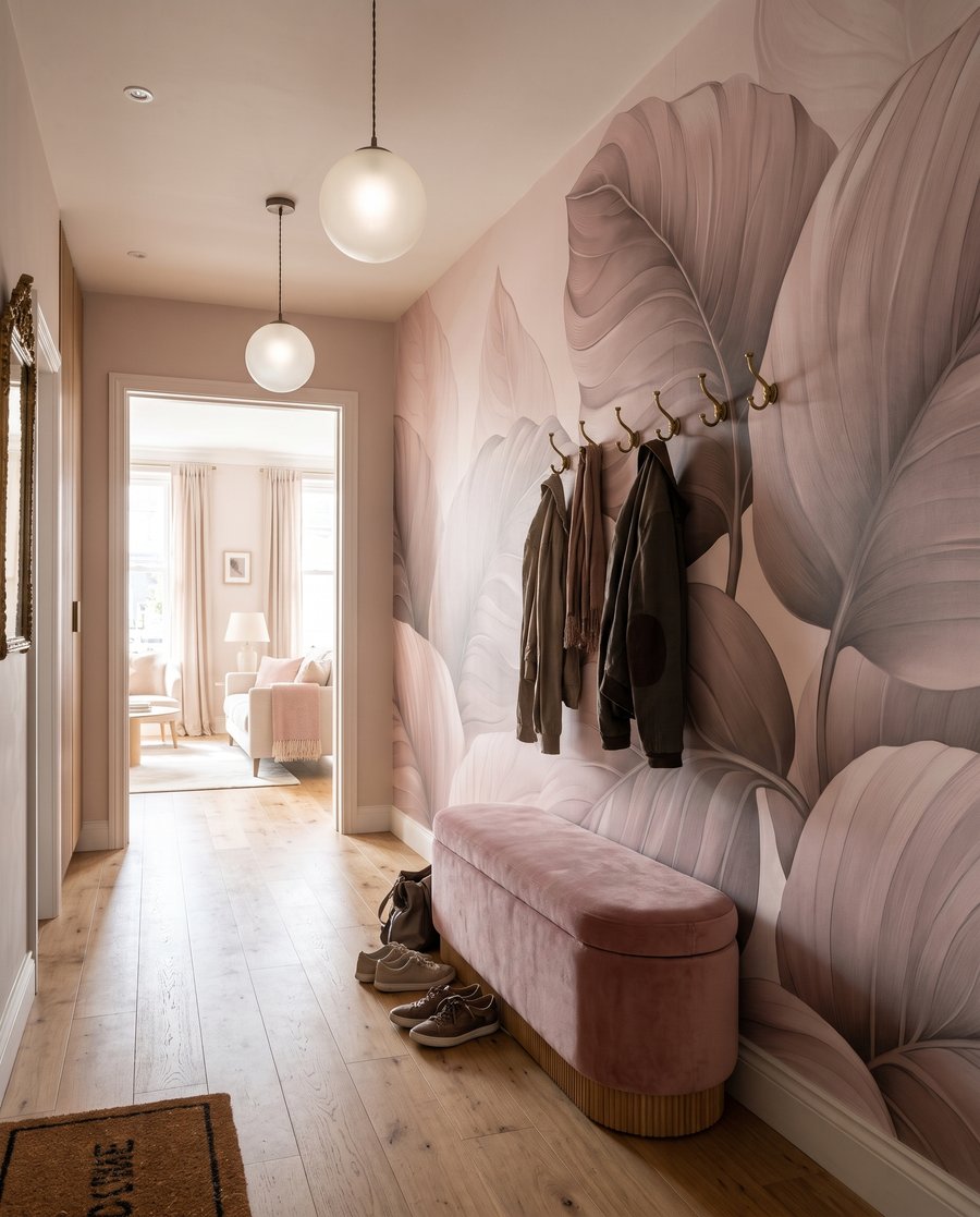Blätter in sanftem Schatten — Interieur 3