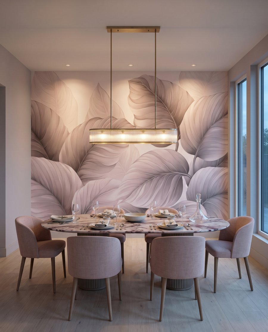 Blätter in sanftem Schatten — Interieur 4