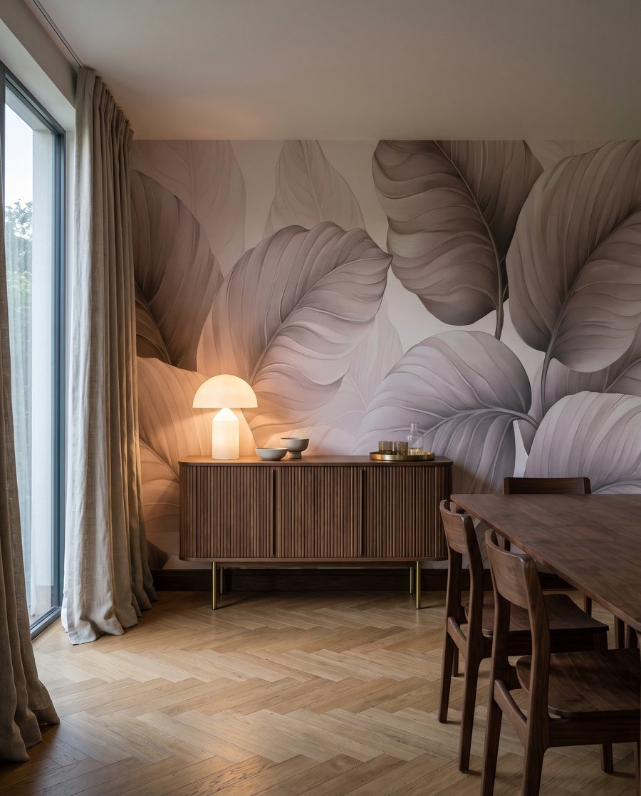 Blätter in sanftem Schatten — Interieur 5