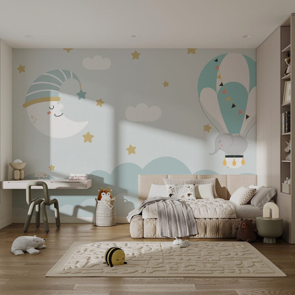 Elefantenbaby im Ballon — Interieur 2