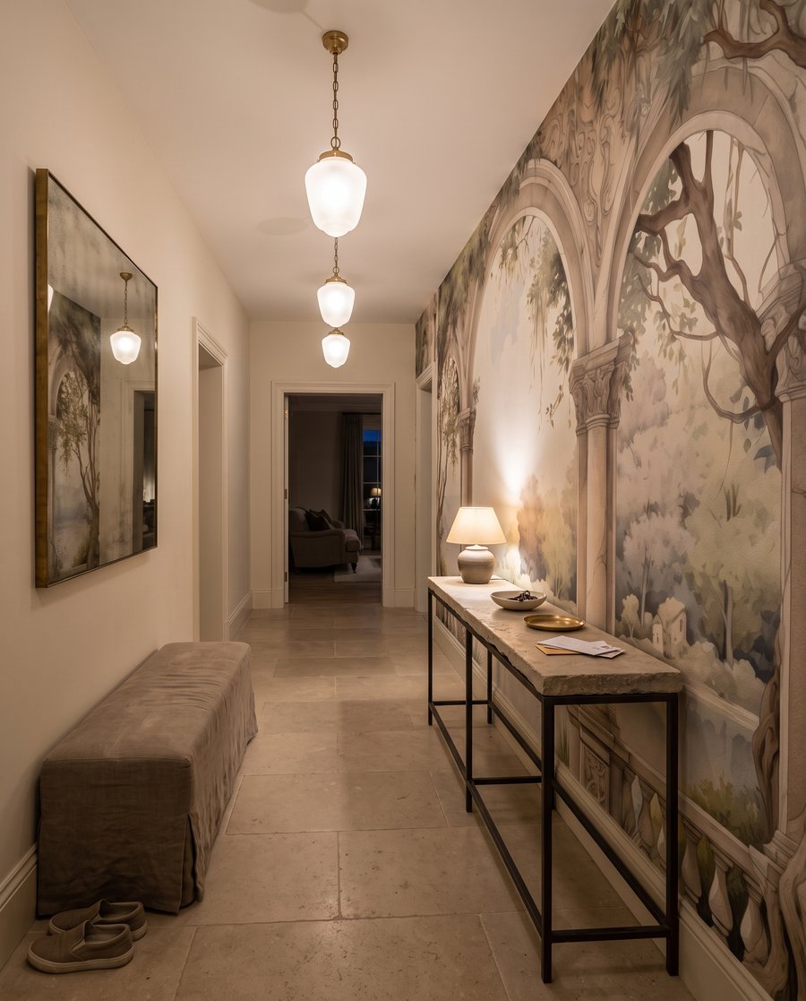 Bögen am stillen Wasser — Interieur 4