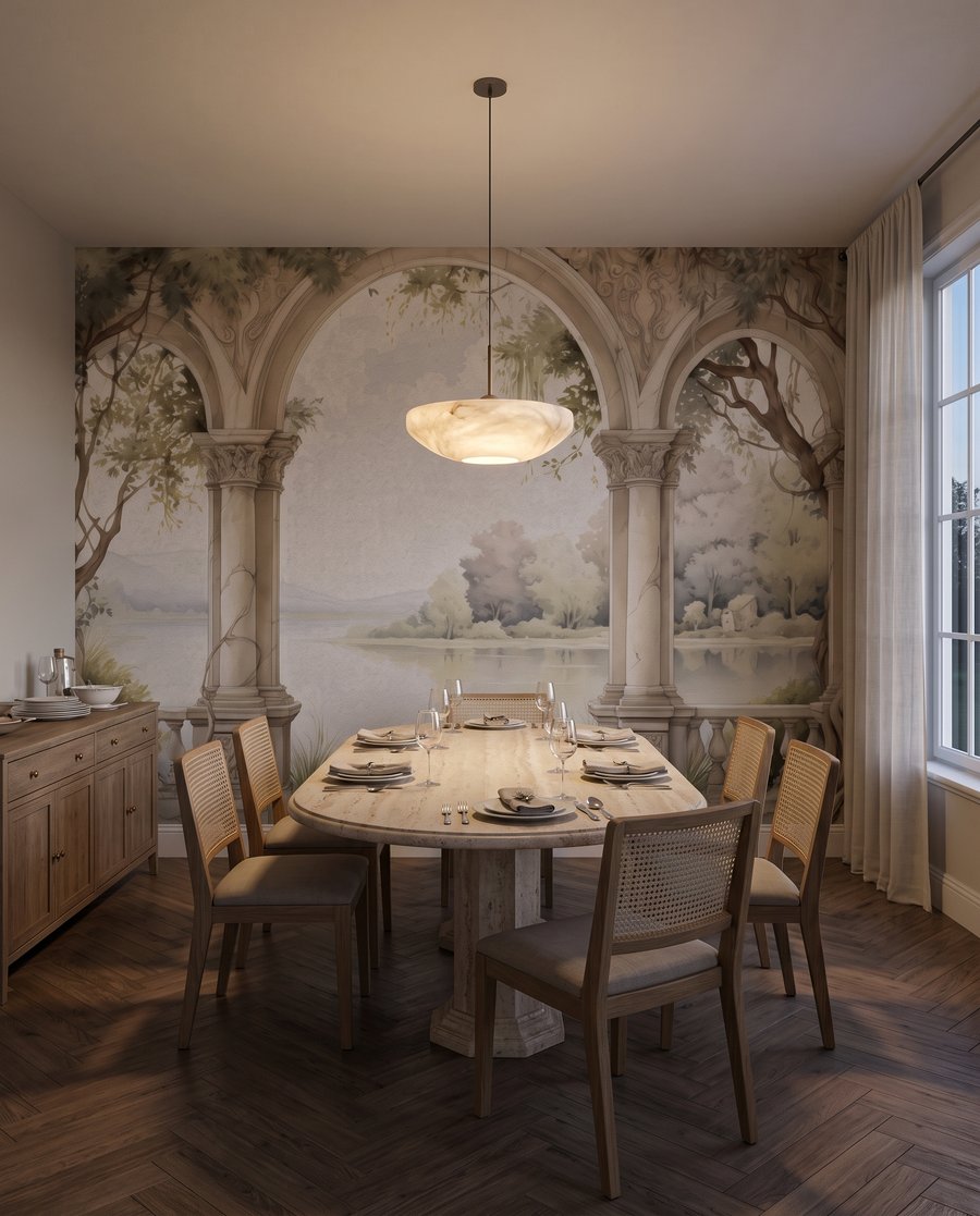 Bögen am stillen Wasser — Interieur 5