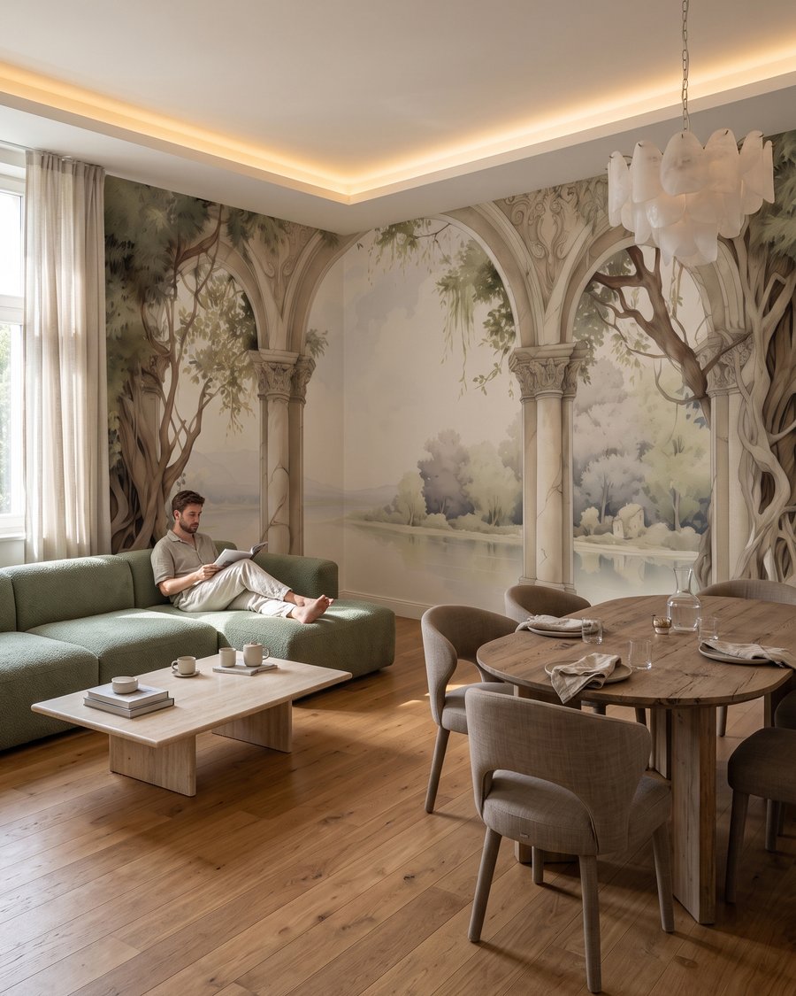 Bögen am stillen Wasser — Interieur 6