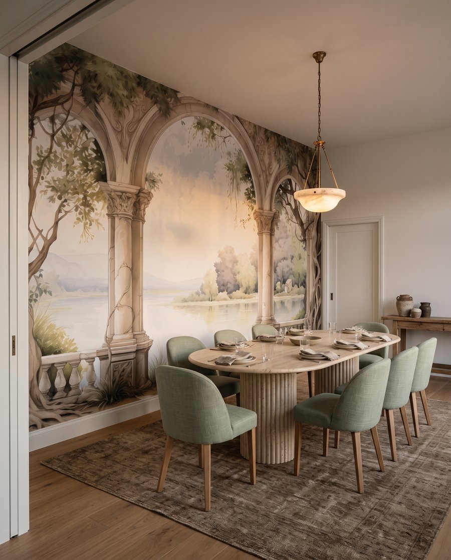 Bögen am stillen Wasser — Interieur 7