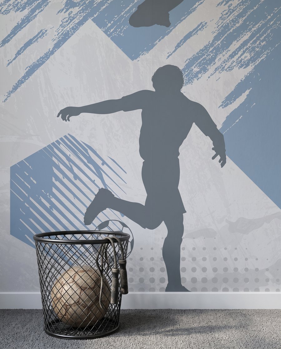 Fußballer in Bewegung — Interieur 7