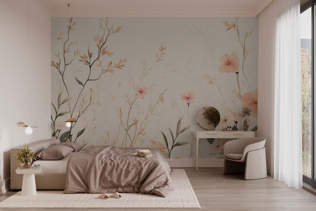 Blütenzweige im Kreis — Interieur 1
