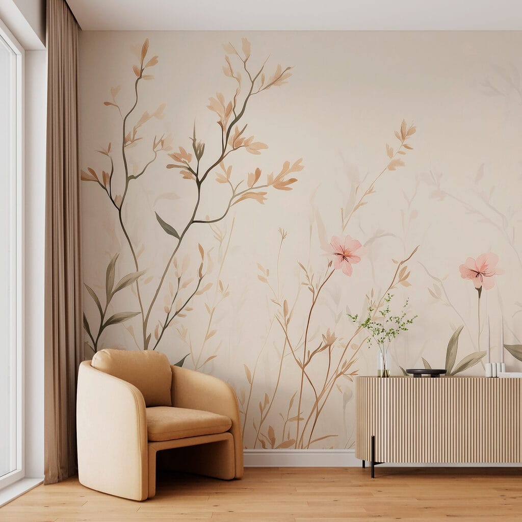 Blütenzweige im Kreis — Interieur 2