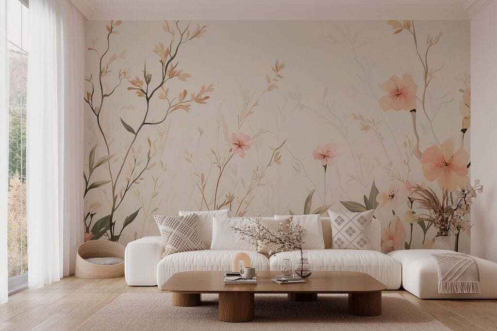 Blütenzweige im Kreis — Interieur 3