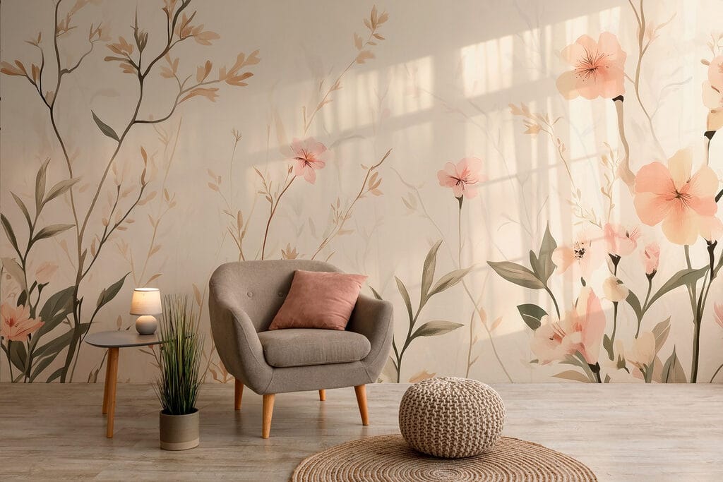 Blütenzweige im Kreis — Interieur 4