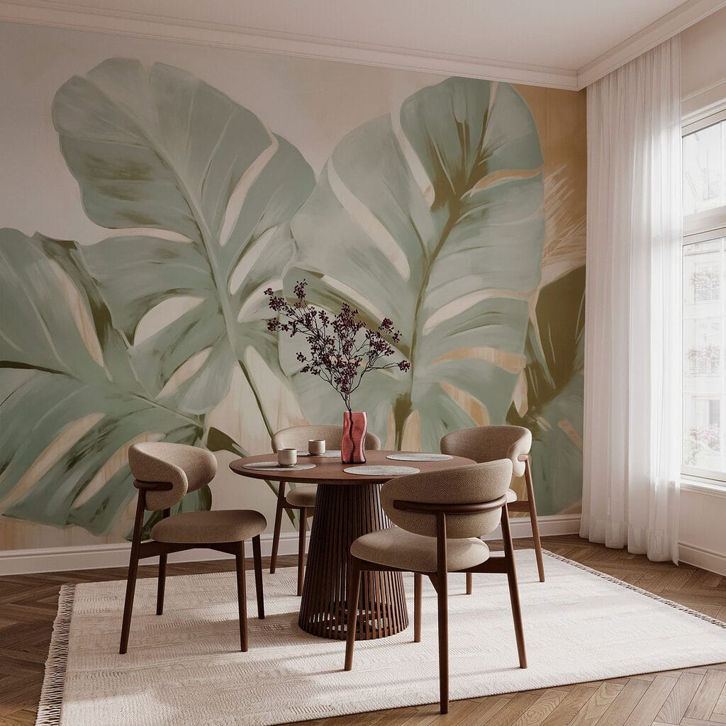 Tropische Fensterblätter — Interieur 2