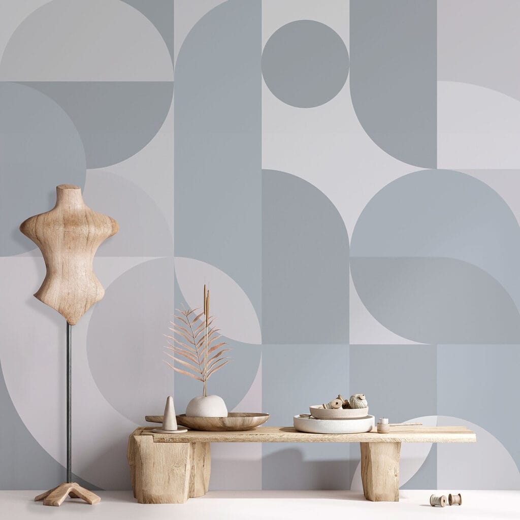 Halbkreise in Pastell — Interieur 3