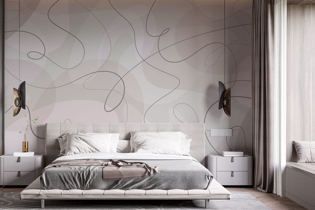 Feine Schlingen über Kieseln — Interieur 3