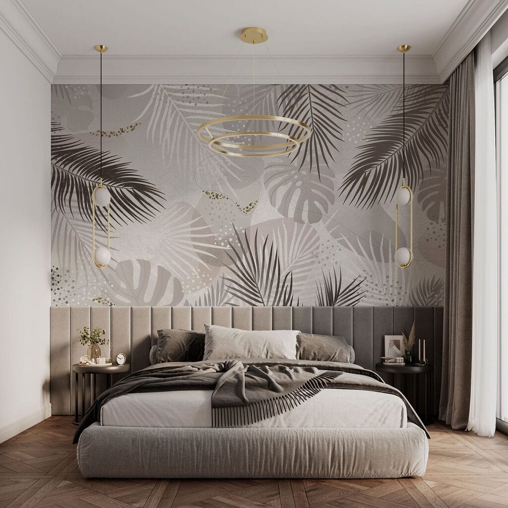 Grafische Palmwedel — Interieur 2