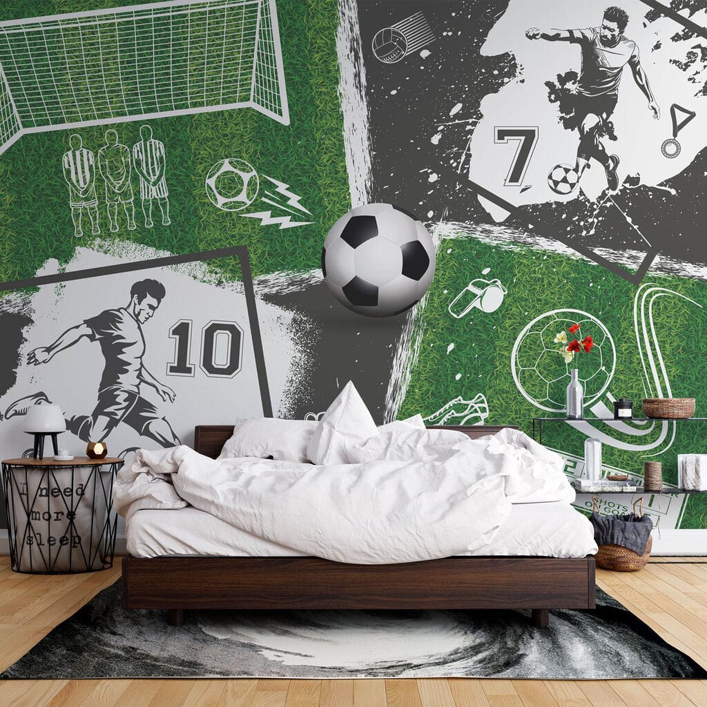 Grün-schwarze Fußballwelt — Interieur 3