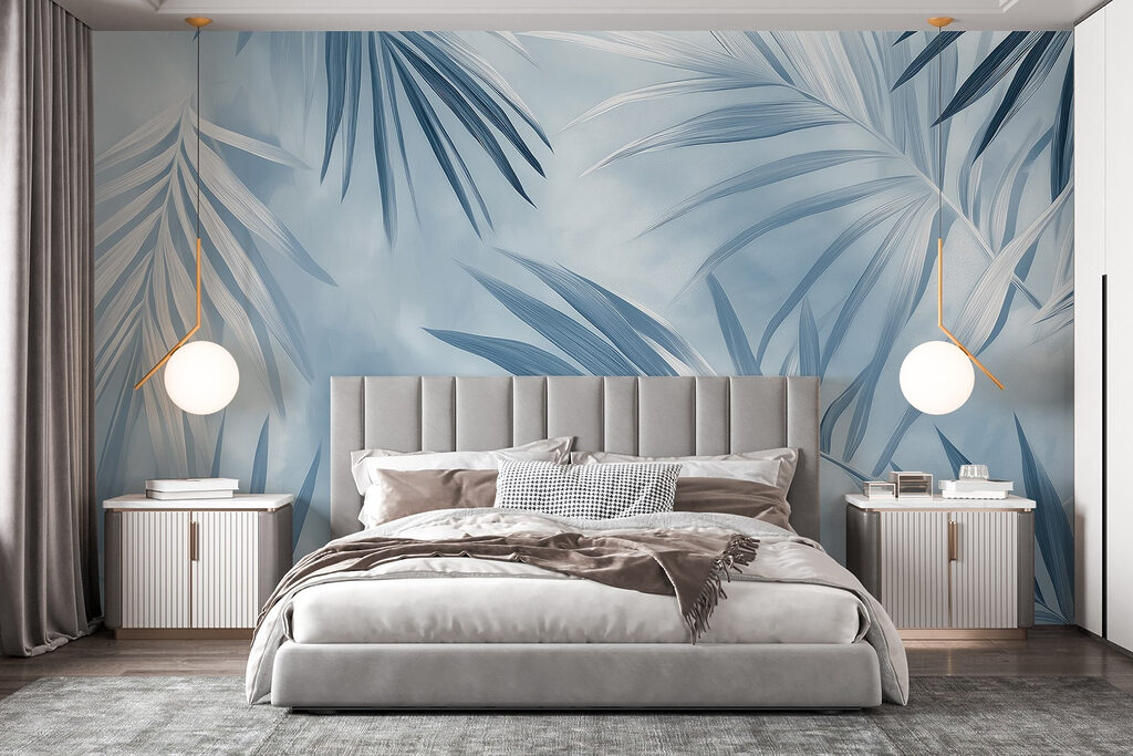 Schattenhafte Palmwedel — Interieur 1
