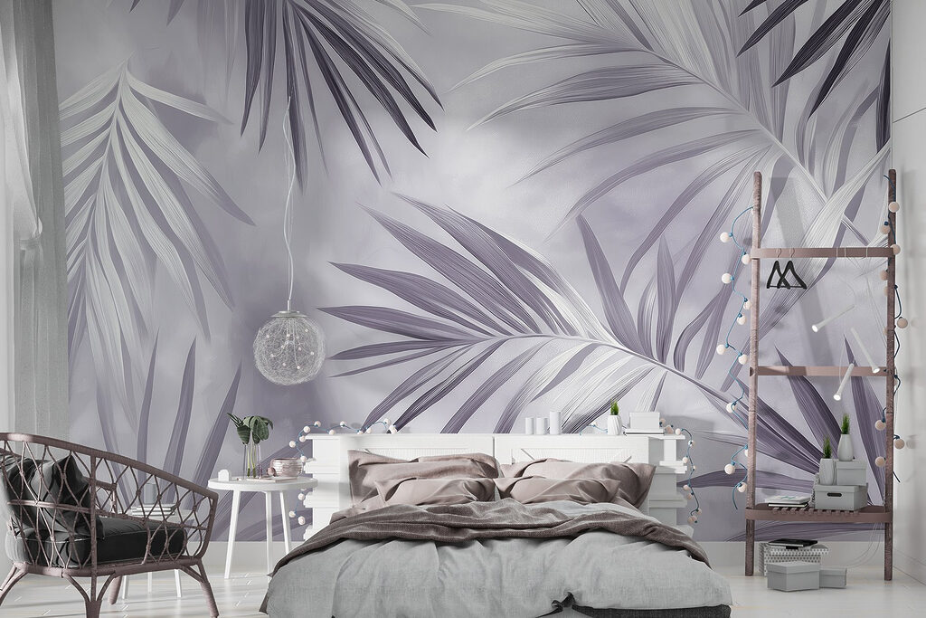 Schattenhafte Palmwedel — Interieur 1