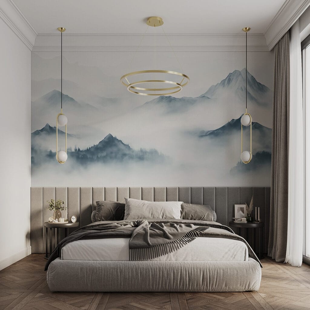 Gipfel über dem Talnebel — Interieur 1