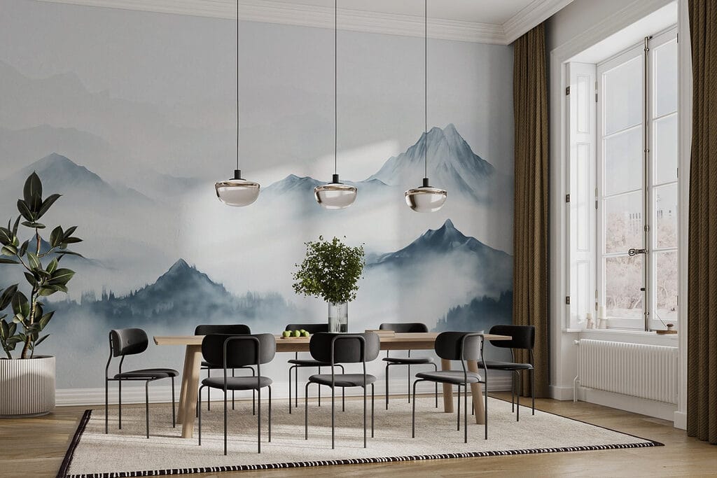 Gipfel über dem Talnebel — Interieur 2
