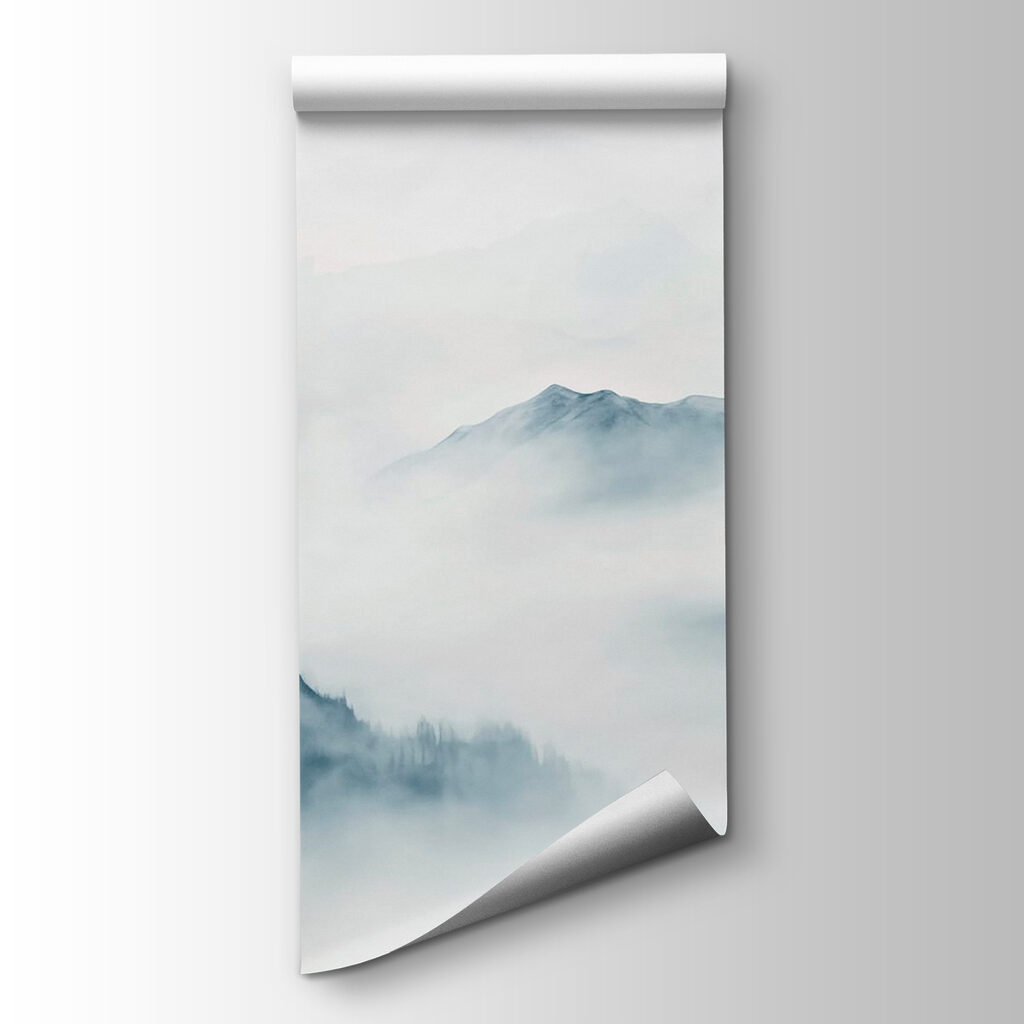 Gipfel über dem Talnebel — Produktansicht
