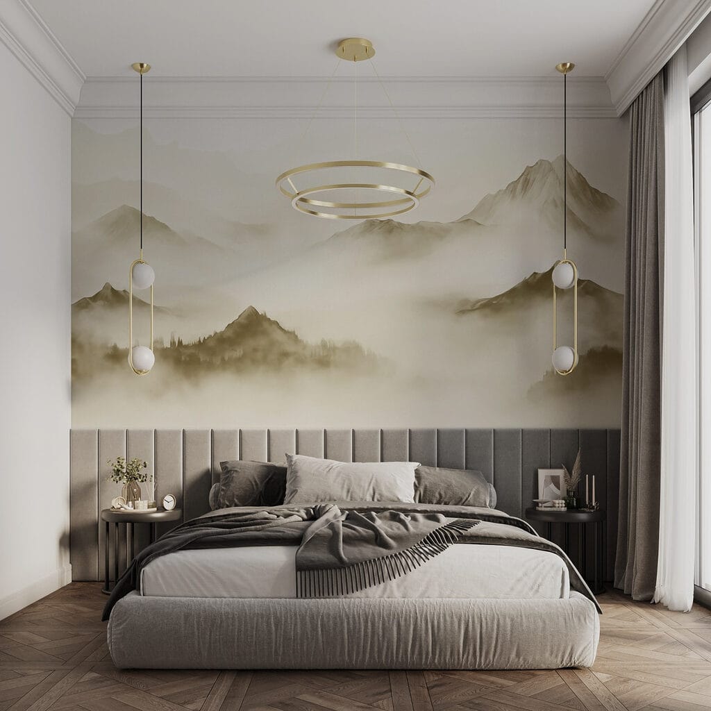 Gipfel über dem Talnebel — Interieur 1
