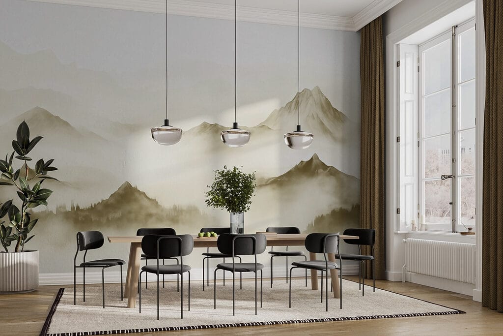 Gipfel über dem Talnebel — Interieur 2