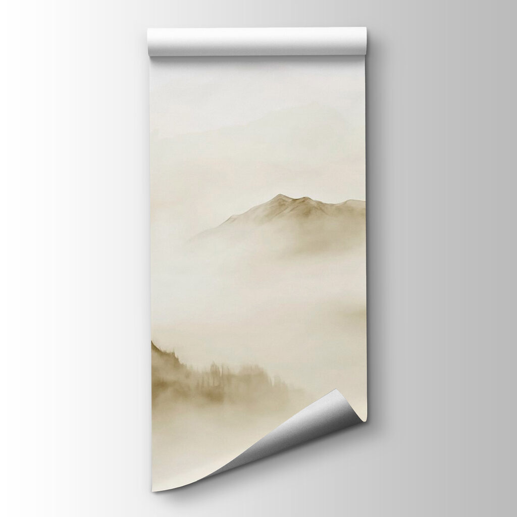 Gipfel über dem Talnebel — Produktansicht