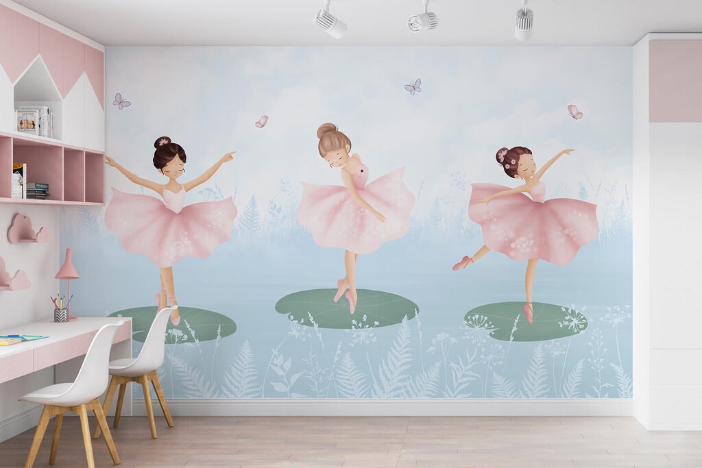 Drei kleine Tänzerinnen — Interieur 1