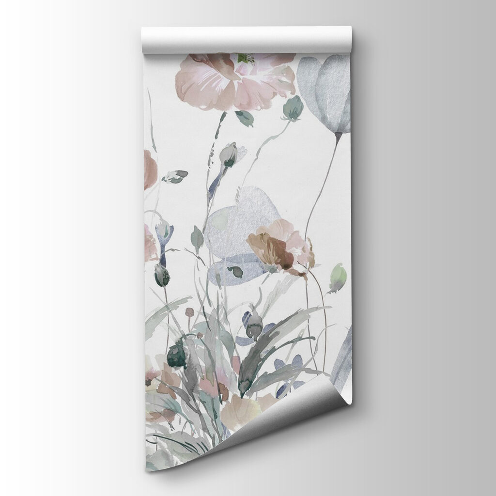 Blumenwiese in Aquarell — Produktansicht