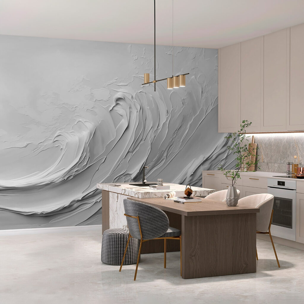 Monochrome Wellen — Interieur 1