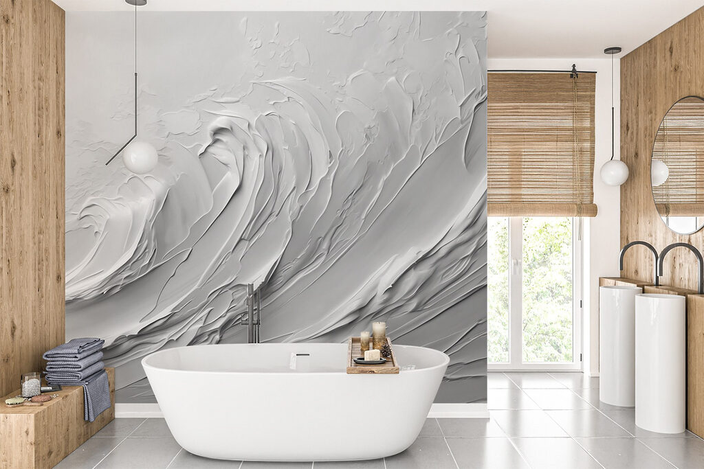 Monochrome Wellen — Interieur 2