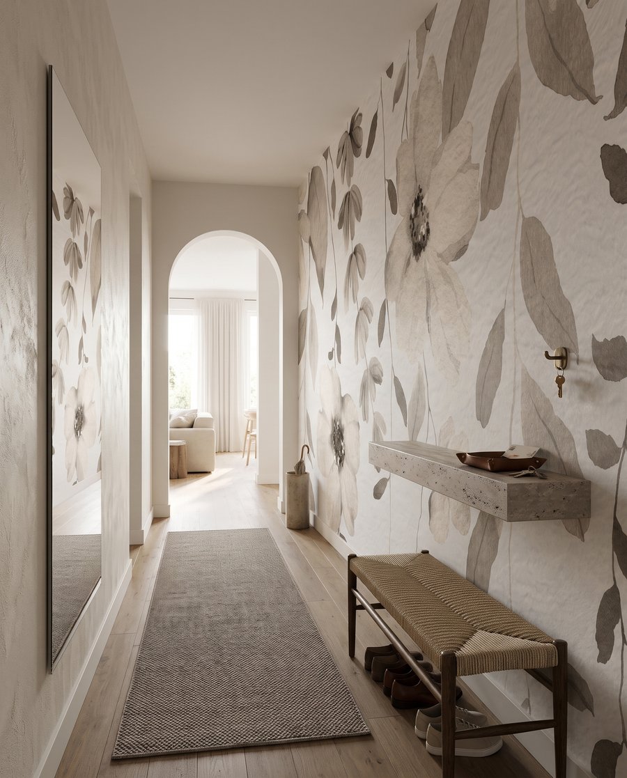 Hängende Blumengirlanden — Interieur 5