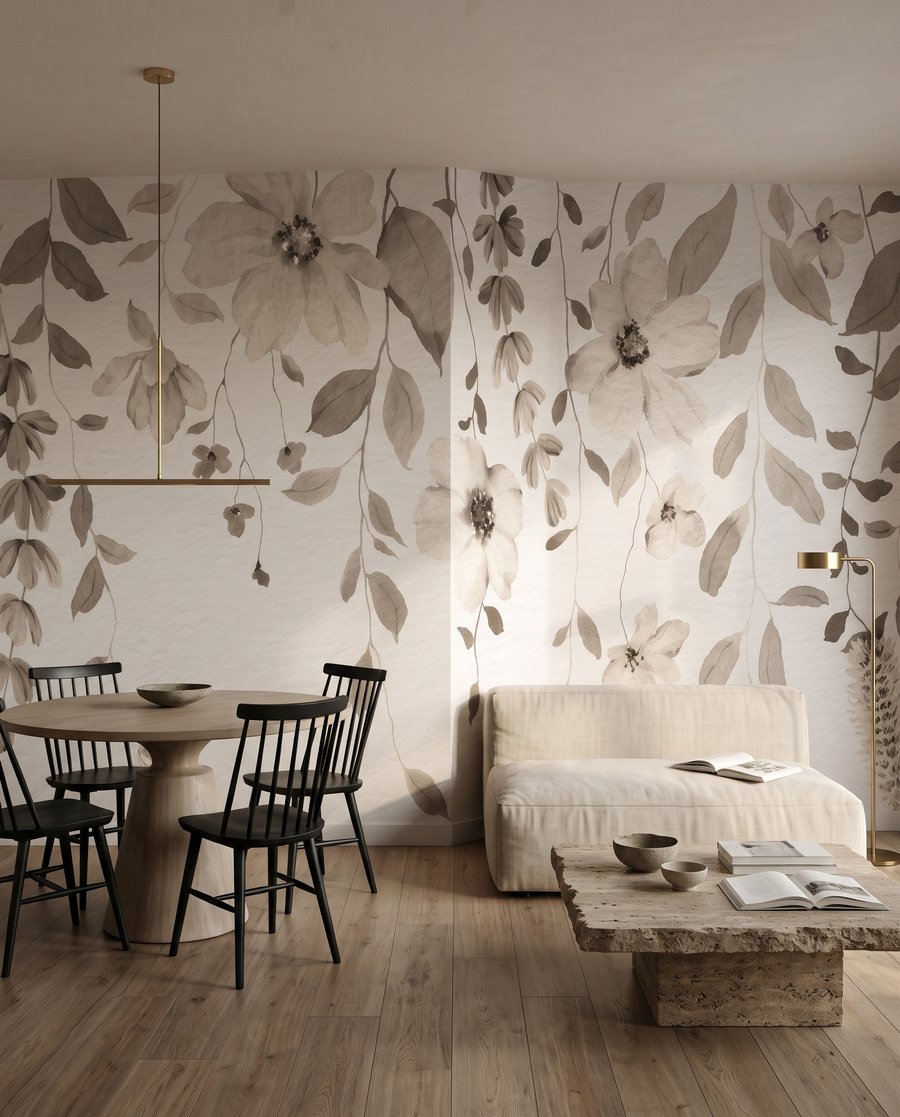 Hängende Blumengirlanden — Interieur 7