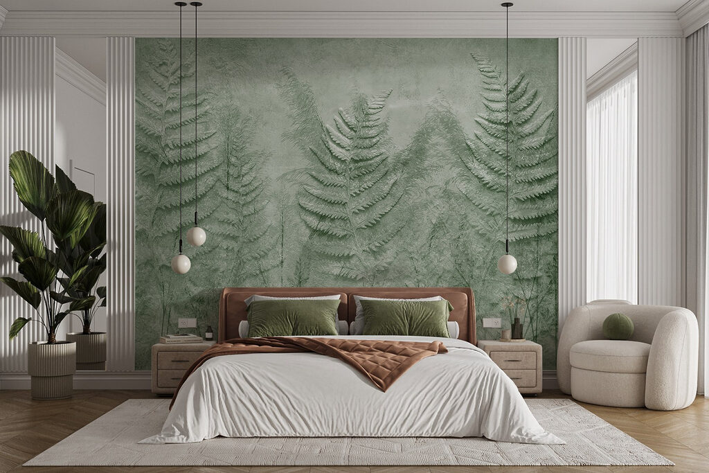 Aufgereihte Farne — Interieur 1