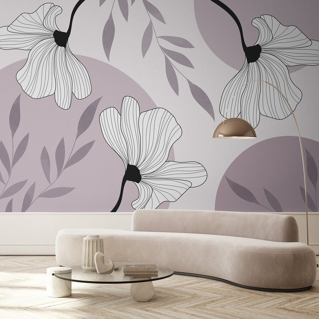 Gestreifte Blüten — Interieur 1