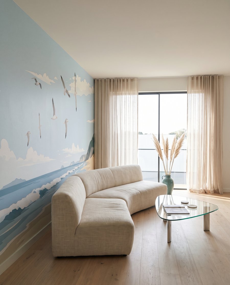 Möwen über der Sandbucht — Interieur 3