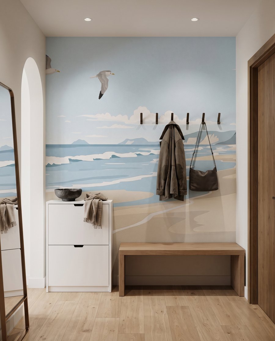 Möwen über der Sandbucht — Interieur 5