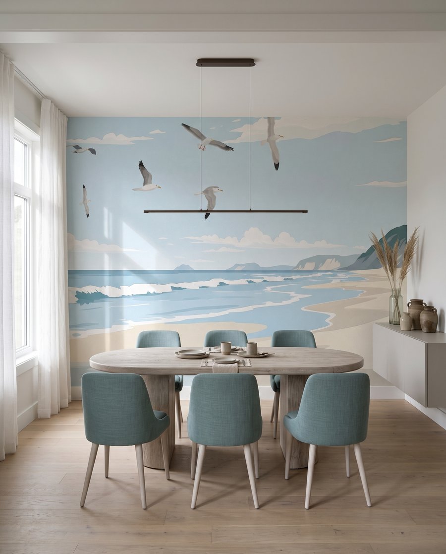 Möwen über der Sandbucht — Interieur 6
