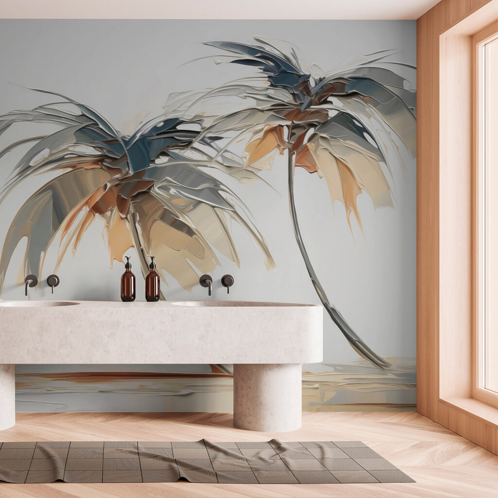 Geneigte Palmen — Interieur 1