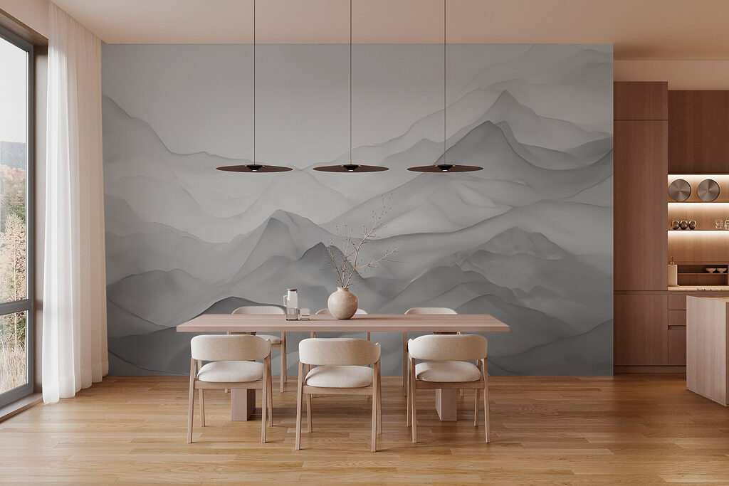 Durchscheinende Bergketten — Interieur 2
