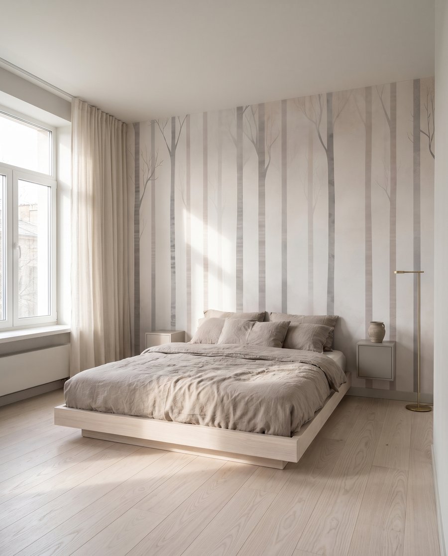 Birken im Nebel — Interieur 1