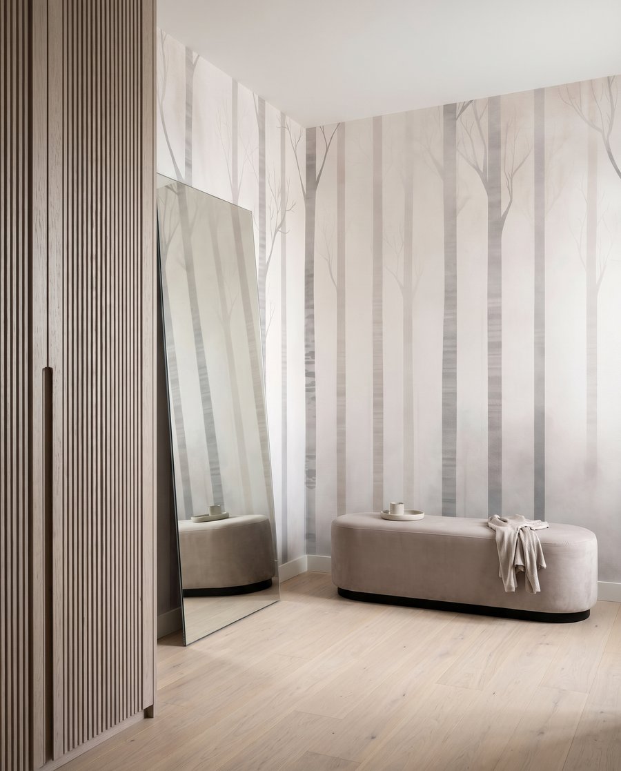 Birken im Nebel — Interieur 2