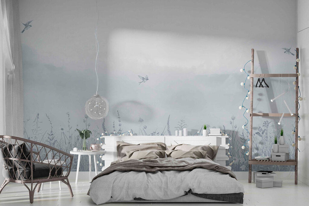 Vögel über lichten Wiesen — Interieur 4
