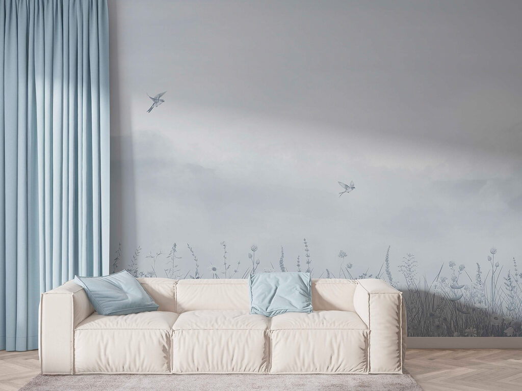 Vögel über lichten Wiesen — Interieur 3