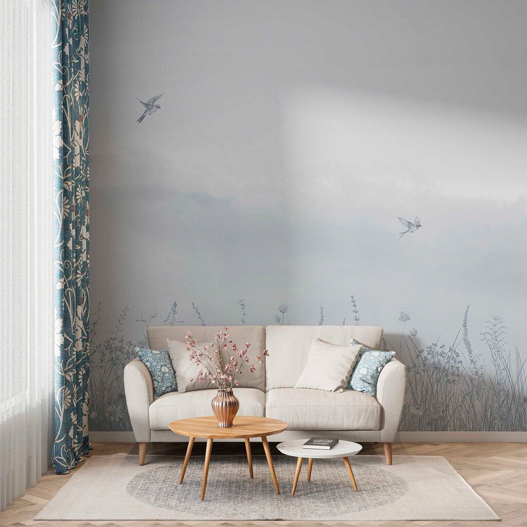 Vögel über lichten Wiesen — Interieur 2