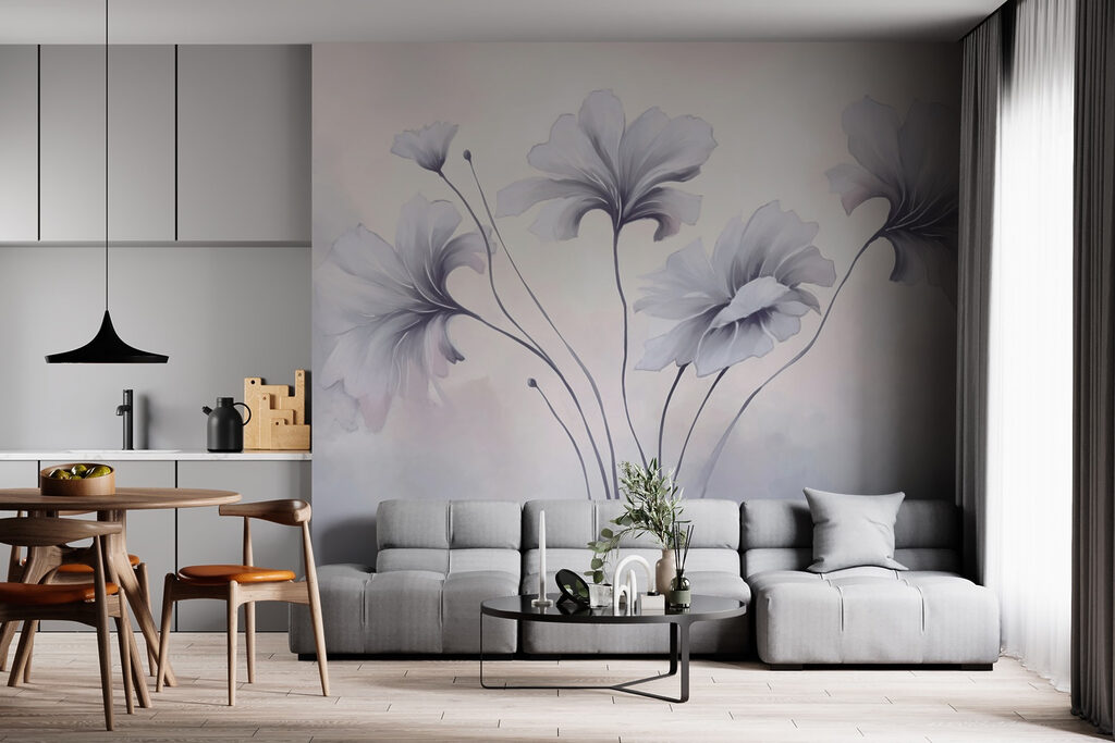 Blüten an langen Stielen — Interieur 3