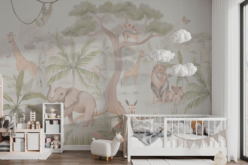Tierfreunde am Baum — Interieur 2
