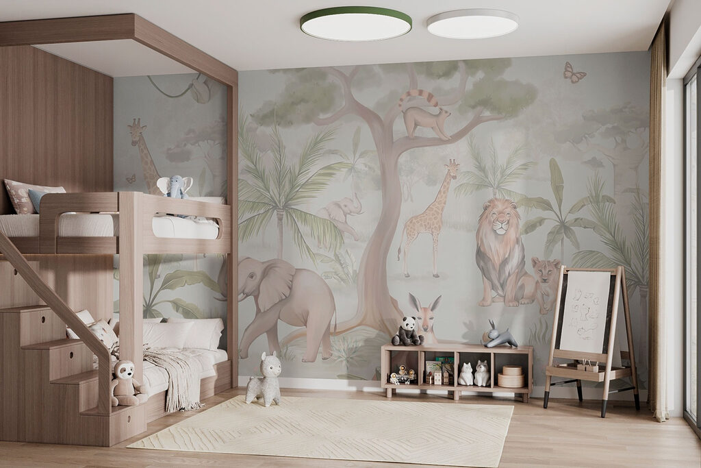 Tierfreunde am Baum — Interieur 3