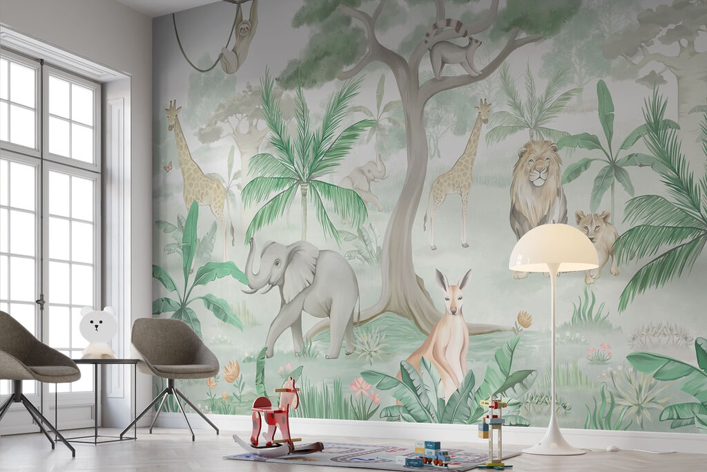 Tierfreunde am Baum — Interieur 2